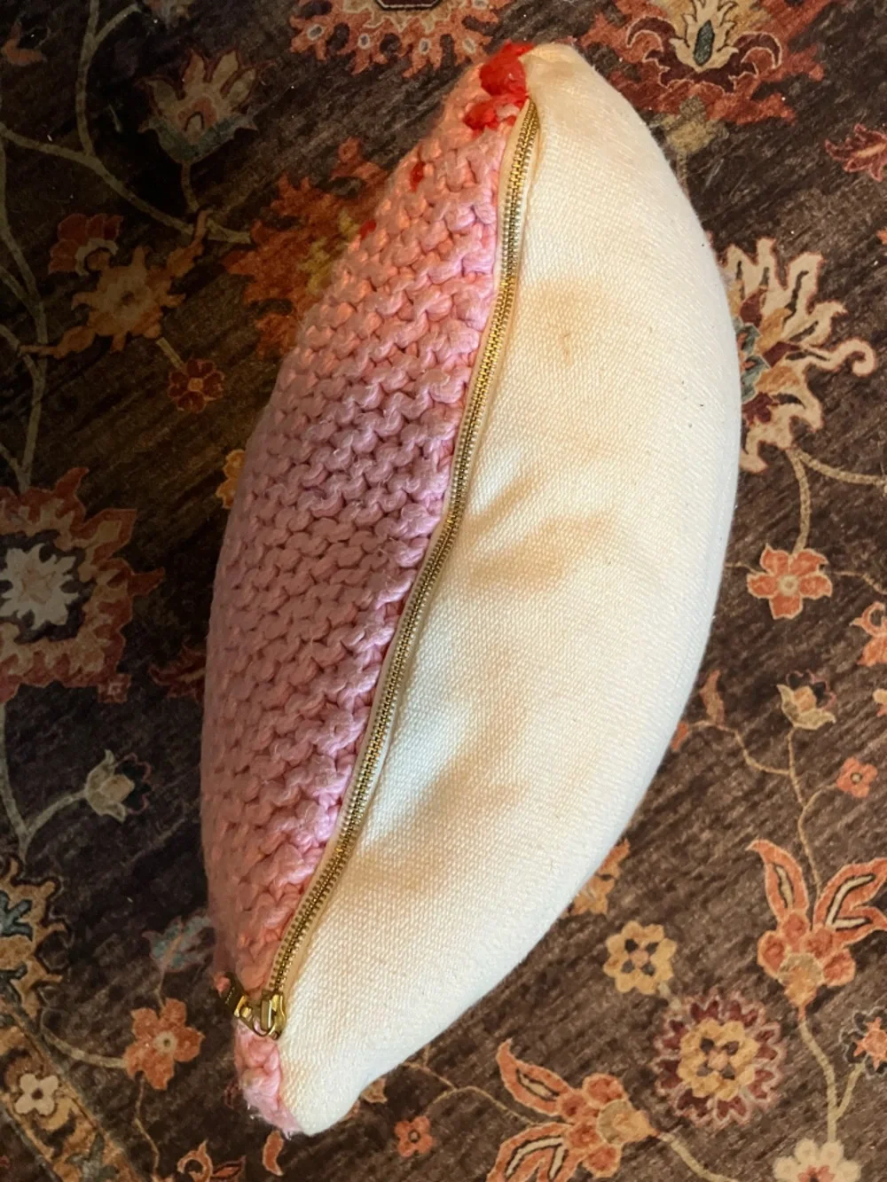 Hand-Knit Lawrence Pillow by Anthropologie